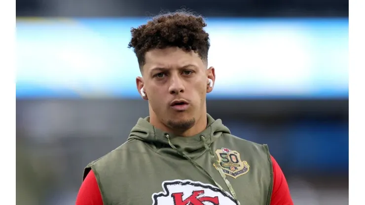 Patrick Mahomes quarterback of the Kansas City Chiefs
