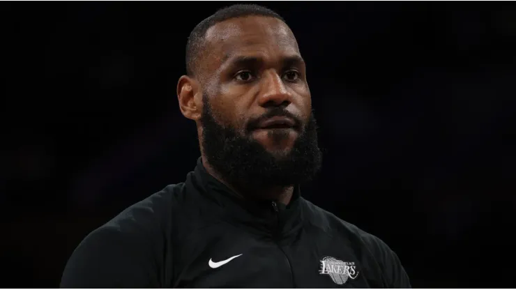 LeBron James of the Los Angeles Lakers
