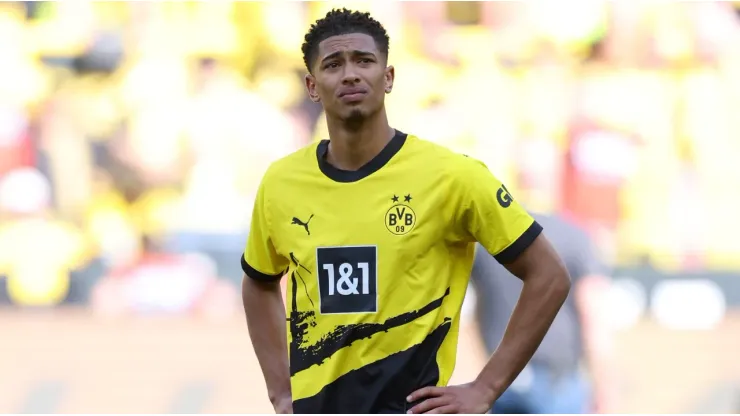 Jude Bellingham of Borussia Dortmund during the Bundesliga match against Mainz 05
