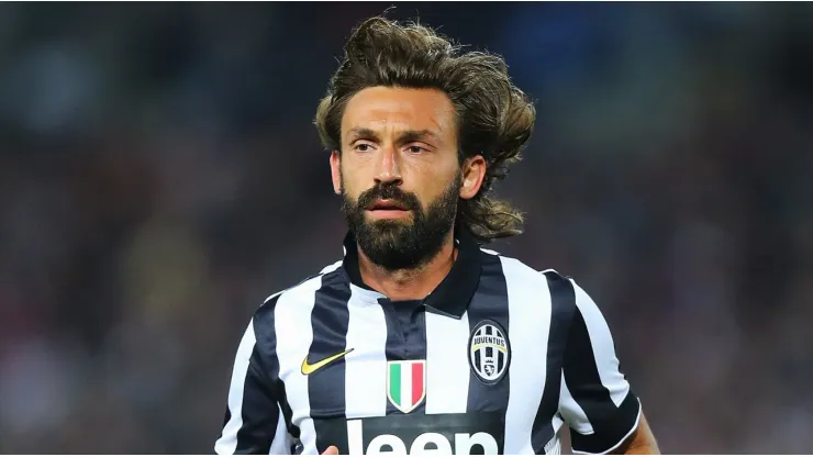 Andrea Pirlo in action.
