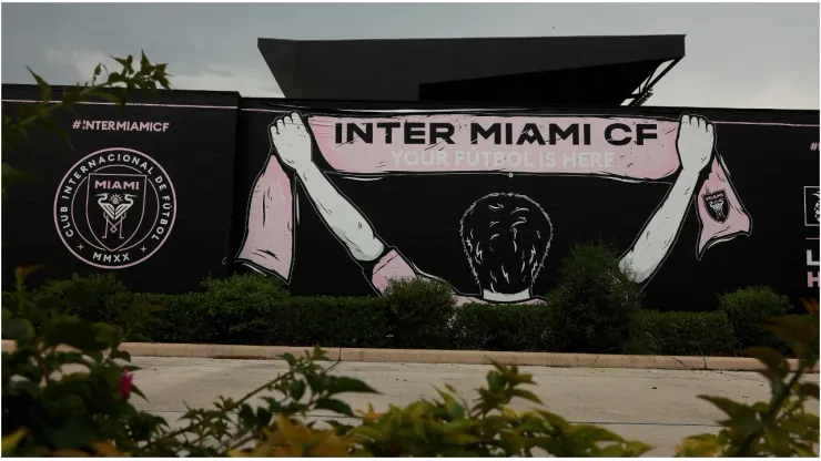 The DRV PNK stadium where the professional soccer team Inter Miami plays games
