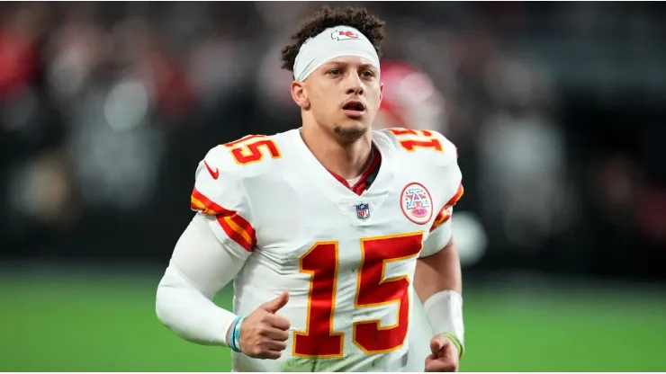 Patrick Mahomes quarterback of the Kansas City Chiefs
