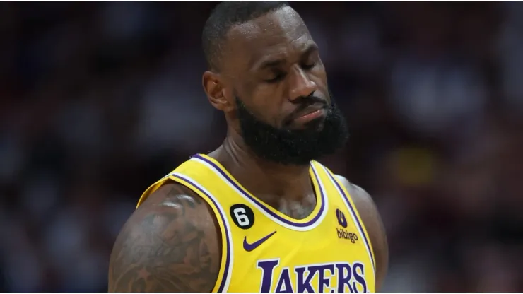 LeBron James and the Lakers were swept by the Nuggets in the WCF
