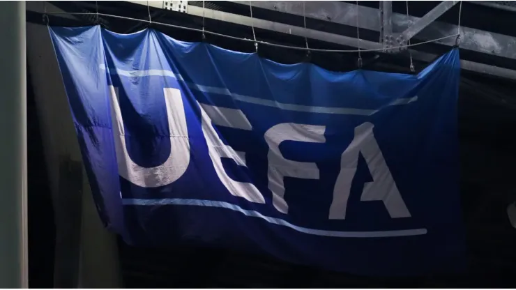 The UEFA flag
