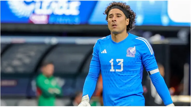 Guillermo Ochoa #13 of Mexico
