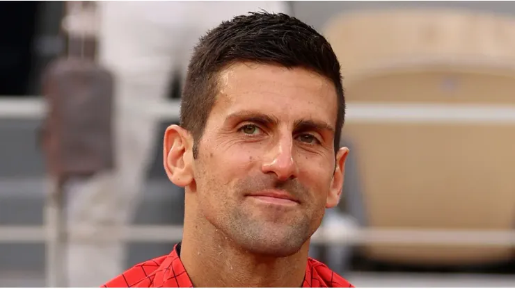 Novak Djokovic after winning Roland Garros 2023
