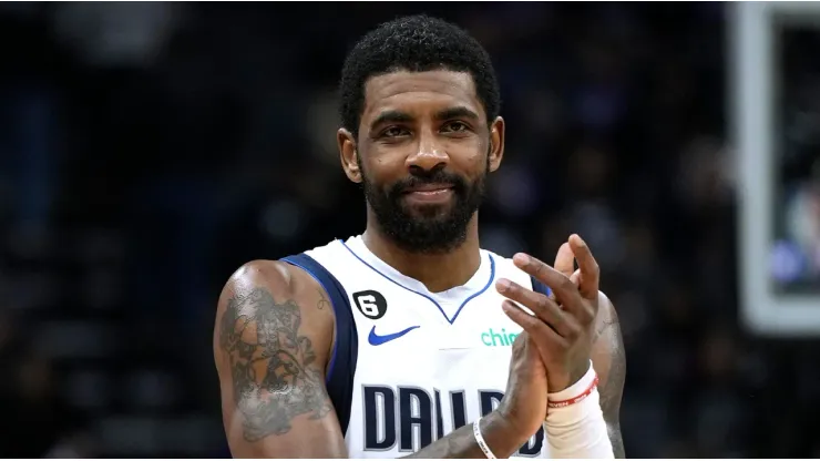 Kyrie Irving with the Dallas Mavericks
