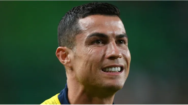 Cristiano Ronaldo during a game with Portugal
