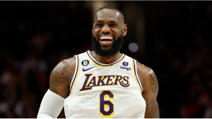 LeBron James of the Los Angeles Lakers
