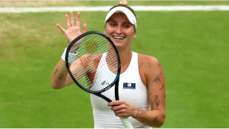 Vondrousova reached the last match as an unseeded player
