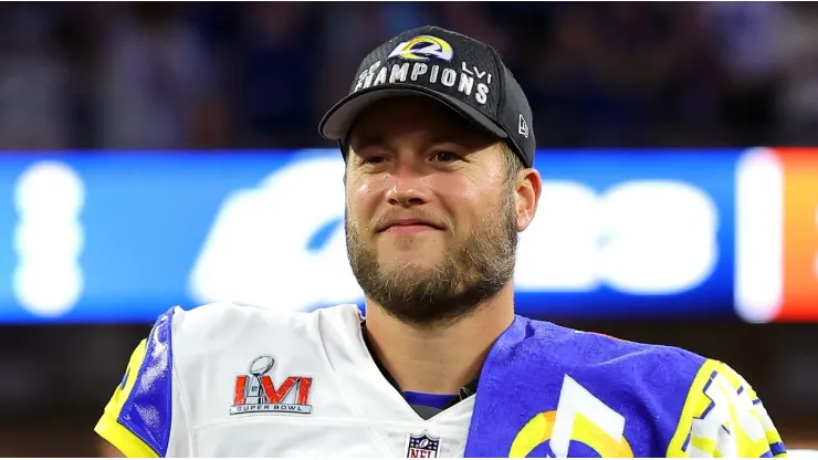 Matthew Stafford quarterback of the Los Angeles Rams
