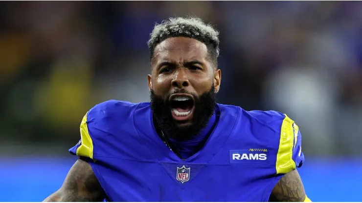 Odell Beckham Jr with the Los Angeles Rams
