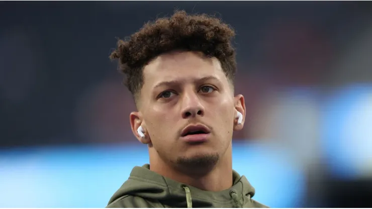 Patrick Mahomes quarterback of the Kansas City Chiefs
