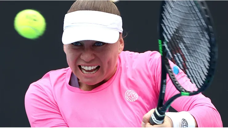 Zvonareva wasn't allowed to play in Warsaw
