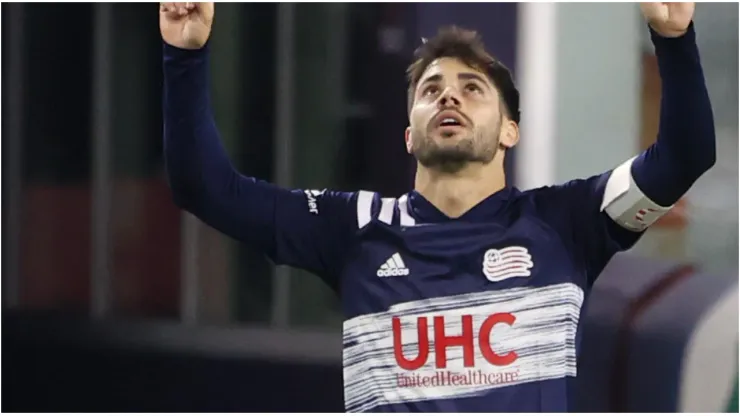 Carles Gil #22 of New England Revolution
