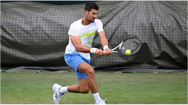 Novak Djokovic of Serbia
