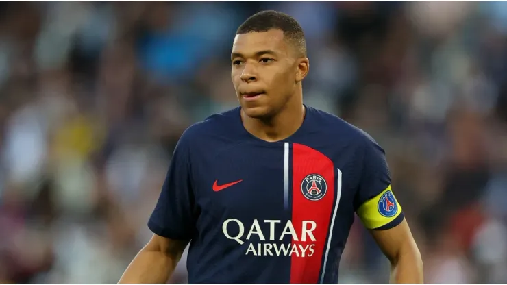 Kylian Mbappe with PSG
