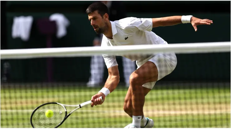 Novak Djokovic of Serbia
