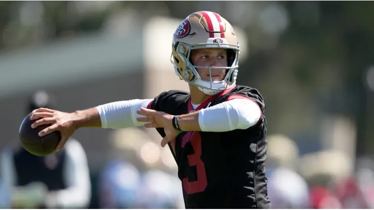 Brock Purdy quarterback of the San Francisco 49ers
