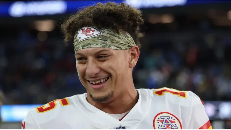 Patrick Mahomes quarterback of the Kansas City Chiefs
