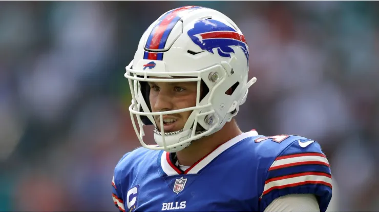 Josh Allen quarterback of the Buffalo Bills
