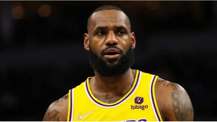 LeBron James of the Los Angeles Lakers
