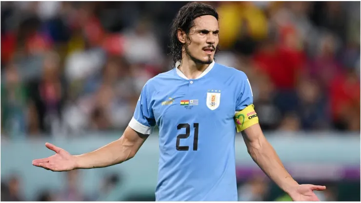 Edinson Cavani of Uruguay
