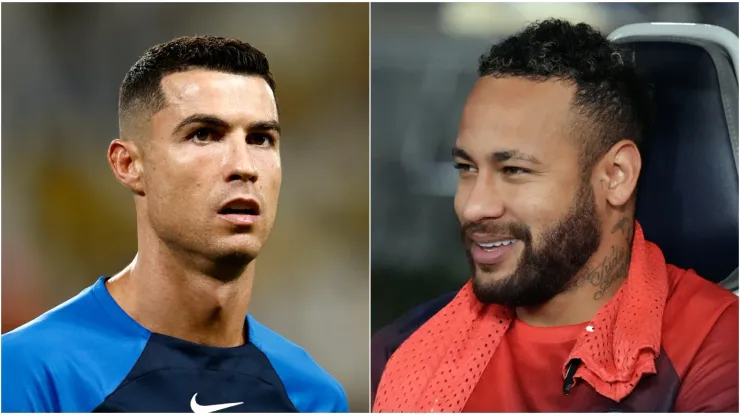 Ronaldo and Neymar
