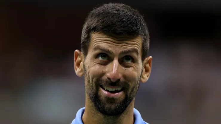 Novak Djokovic at the 2023 US Open
