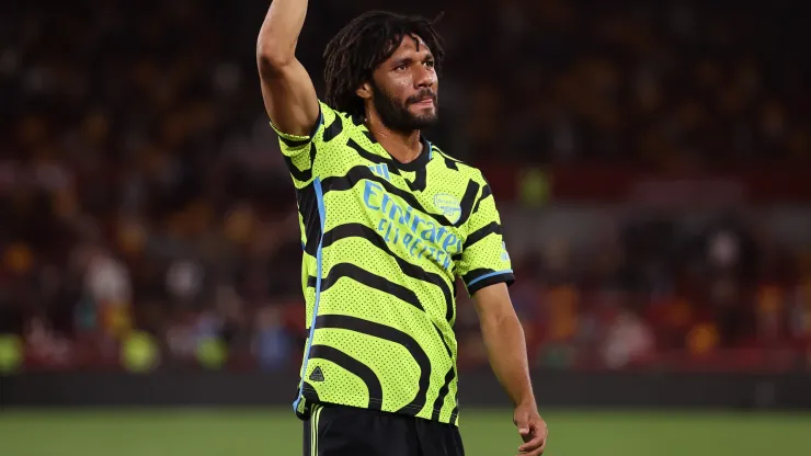 Mohamed Elneny of Arsenal
