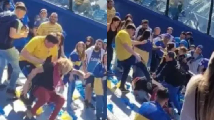 Video: River Plate fan is assaulted in Bombonera and then has strange reaction at hospital