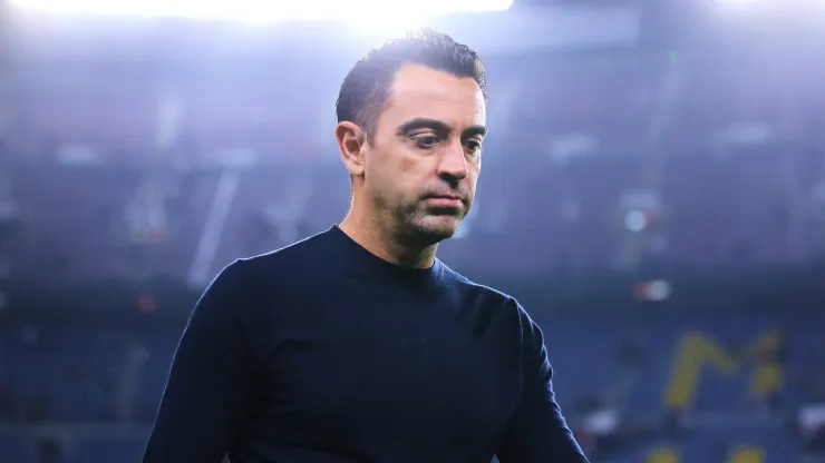 Barcelona coach Xavi Hernandez
