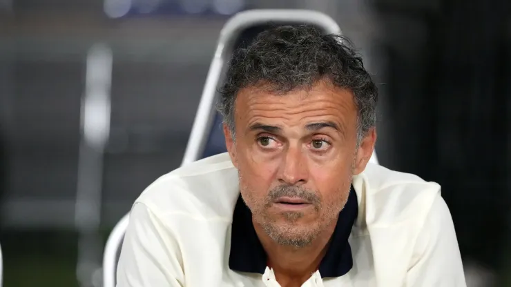 PSG coach Luis Enrique
