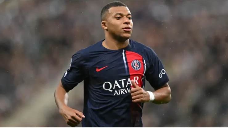 Kylian Mbappe of PSG 
