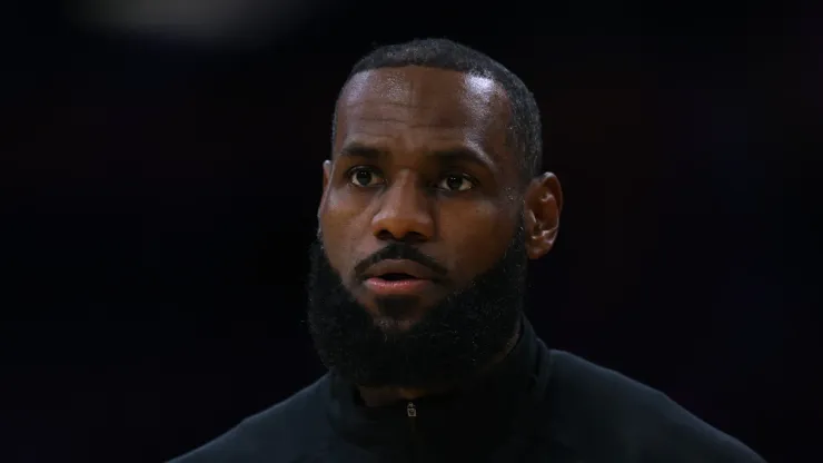 LeBron James of the Los Angeles Lakers
