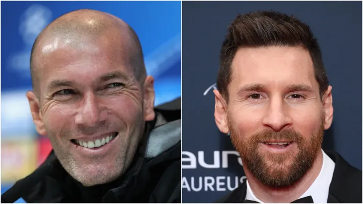 Zinedine Zidane praises Lionel Messi
