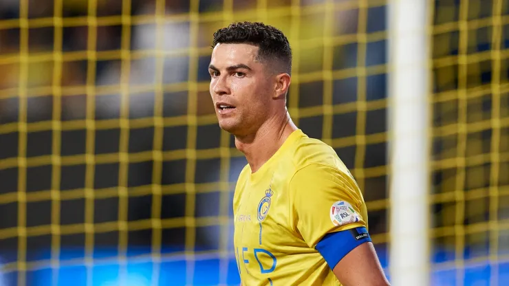 Cristiano Ronaldo during an Al Nassr game
