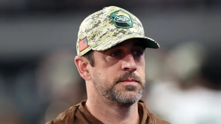 Aaron Rodgers, quarterback of the New York Jets
