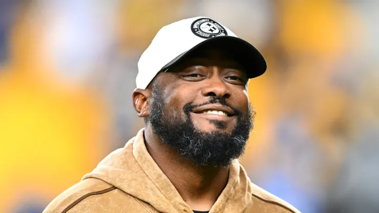 Mike Tomlin head coach of the Pittsburgh Steelers
