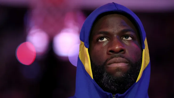 Draymond Green before a game with the Golden State Warriors.
