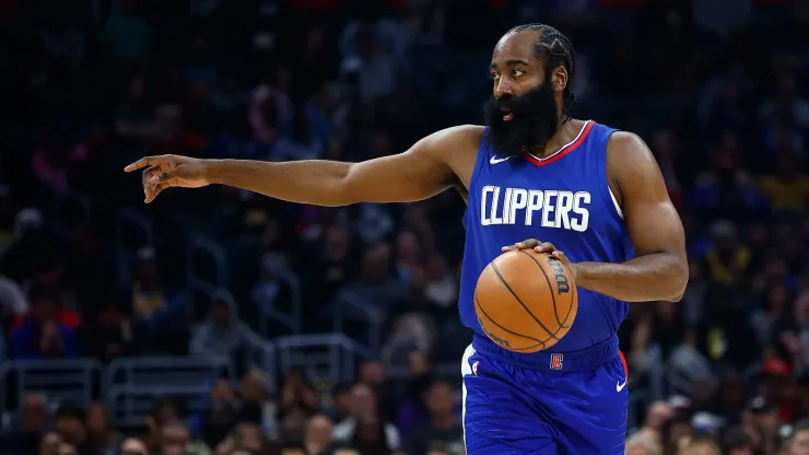 James Harden leading the offense for the Los Angeles Clippers.
