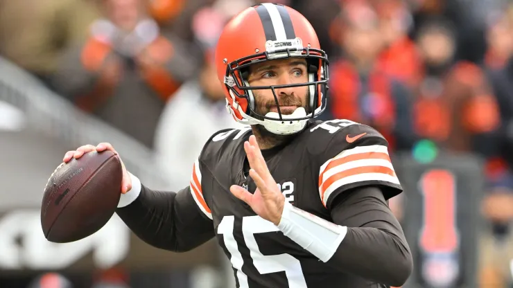 Joe Flacco quarterback of the Cleveland Browns
