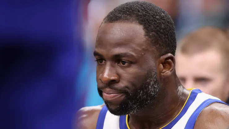 Draymond Green after being ejected.
