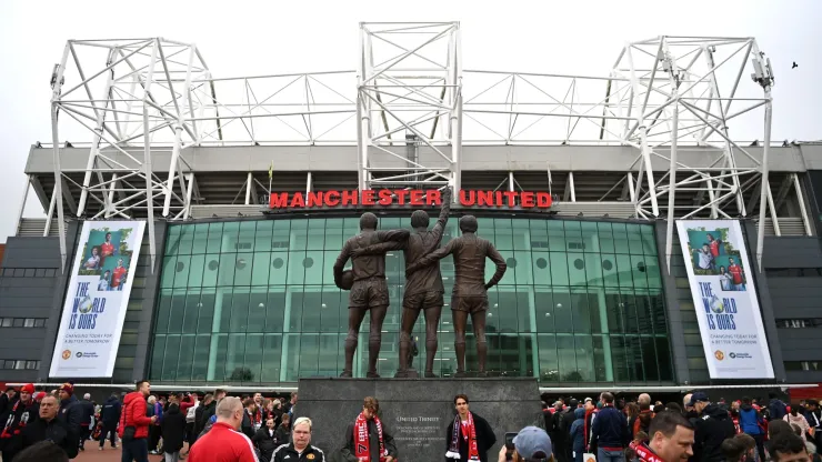 Old Trafford at Manchester
