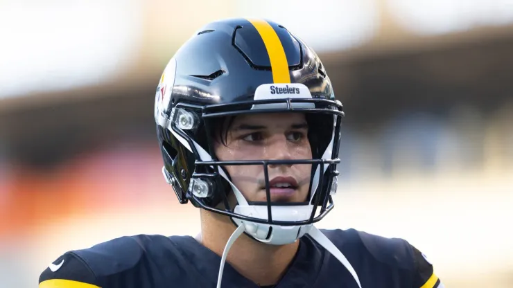 Mason Rudolph quarterback of the Pittsburgh Steelers
