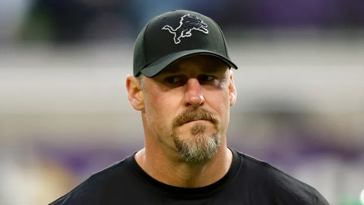 Dan Campbell head coach of the Detroit Lions
