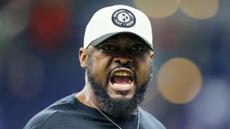 Mike Tomlin head coach of the Pittsburgh Steelers
