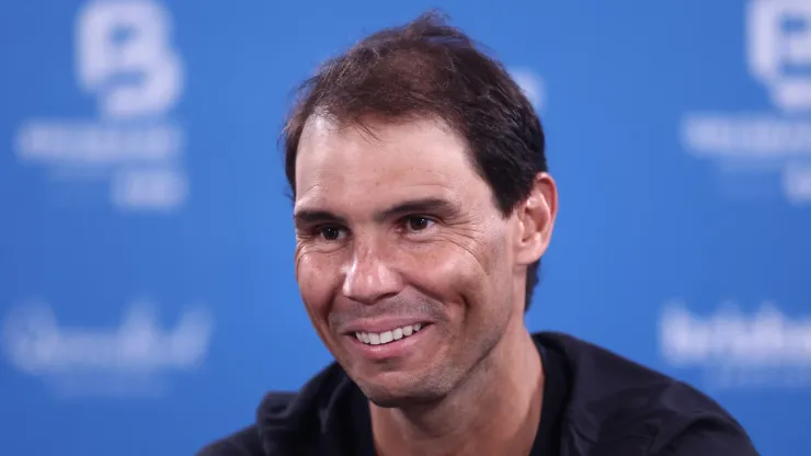 Rafael Nadal at the 2024 Brisbane International
