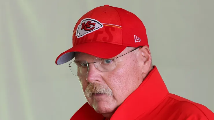 Andy Reid head coach of the Kansas City Chiefs
