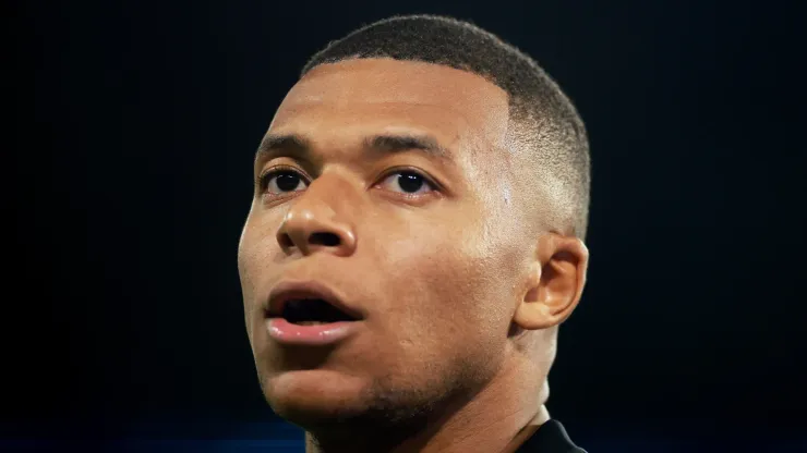 Kylian Mbappe with PSG
